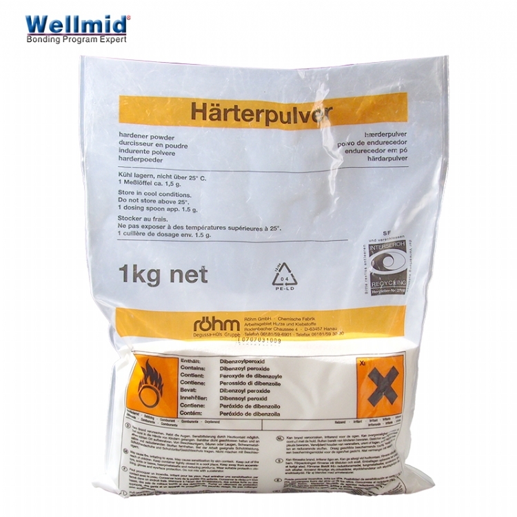 Agomet Hardener powder,For Agomet Adhesives based on methacrylate or styrene,1kg